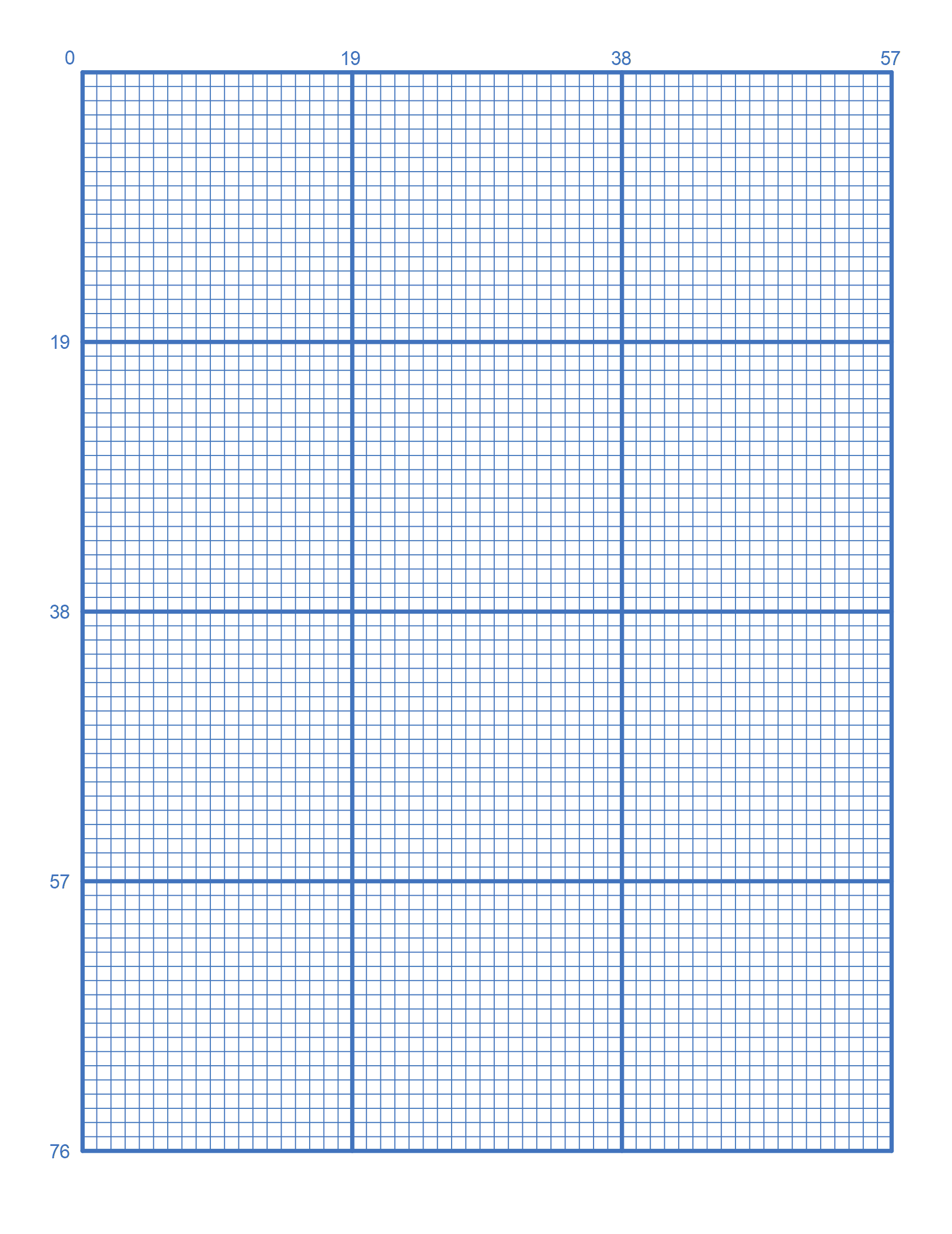 Printable Graph Paper 1 Inch