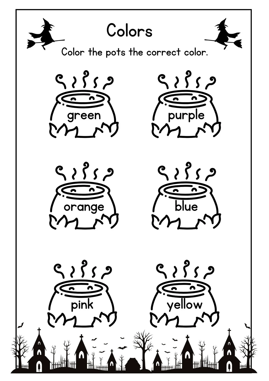 Halloween Worksheets Printable
