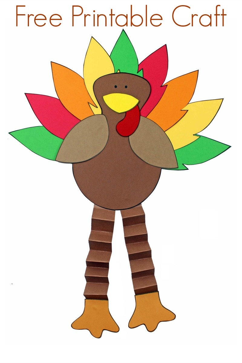Free Printable Turkey Feet Template