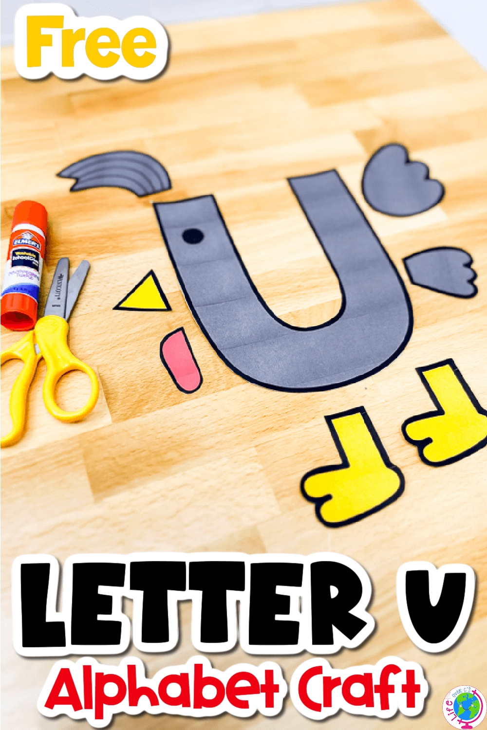 Letter U Craft Printable