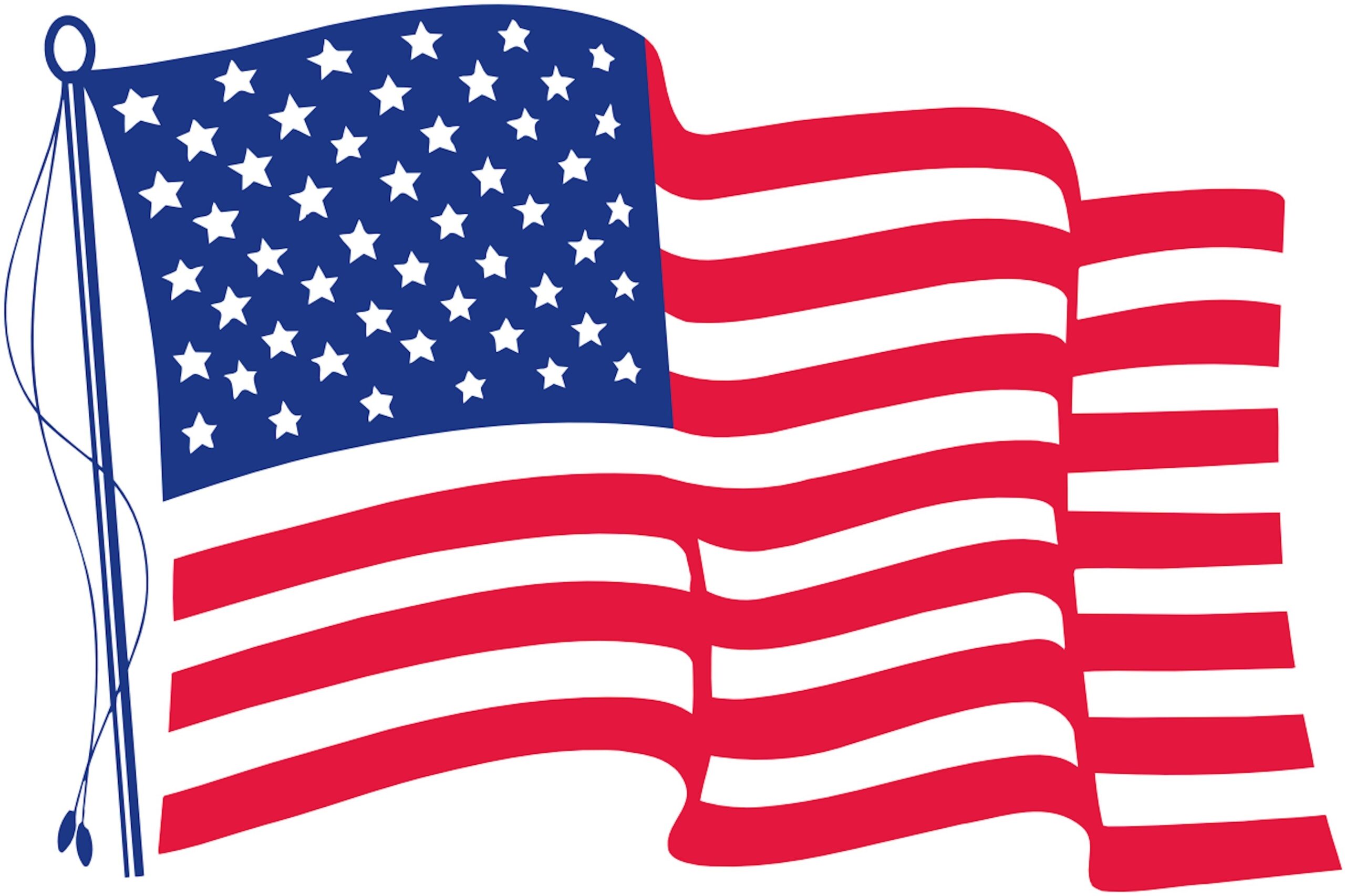 FREE Printable US Flags amp American Flag Color Book Pages