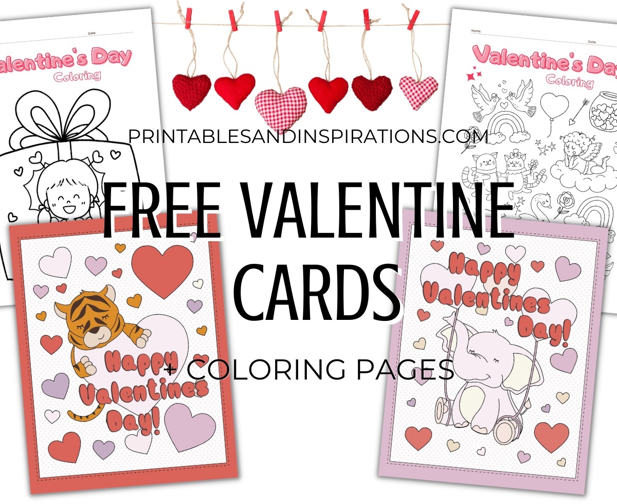 Free Valentine Template Printable
