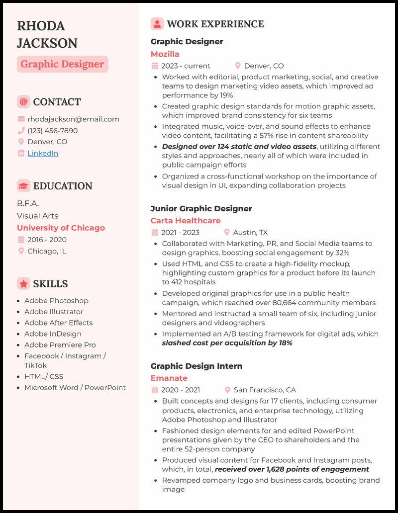 Free Resume Templates Download amp Print 