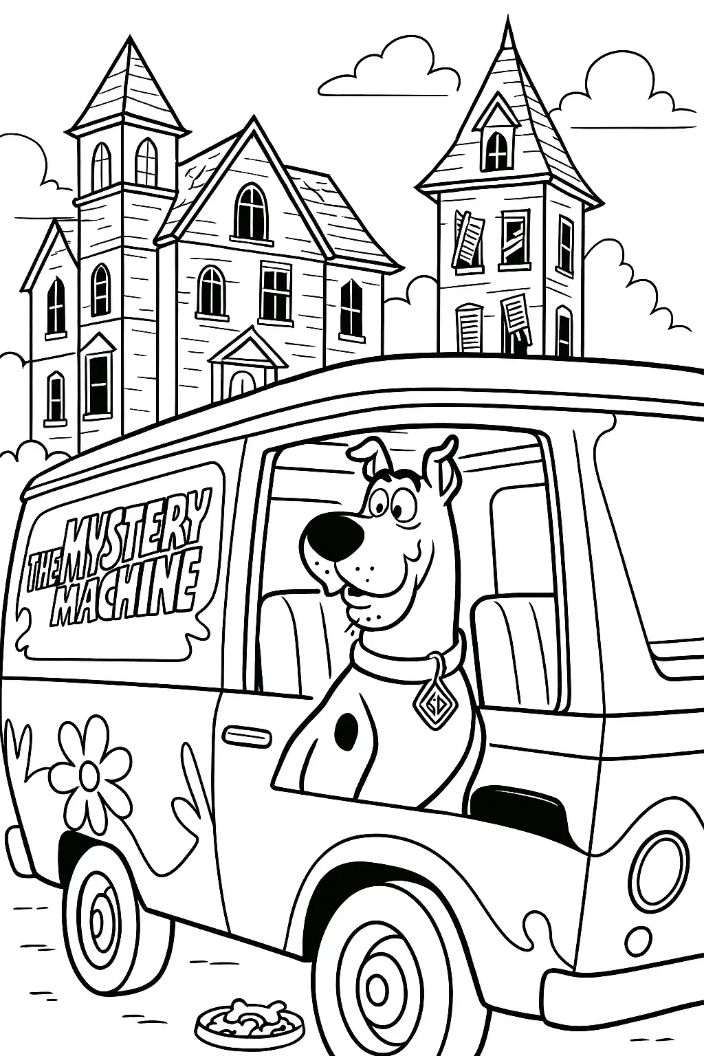 Free Scooby Doo Coloring Page Generator 19 Scooby Doo Coloring 