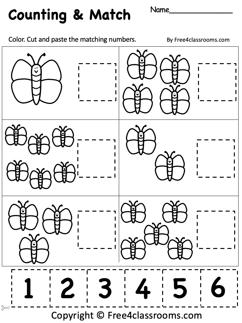 Free Printable Spring Worksheets For Kindergarten