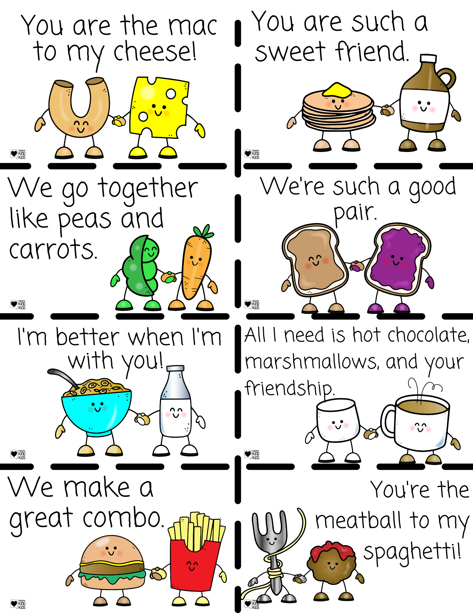 Friendship Cards Free Printable Coffee And Carpool 