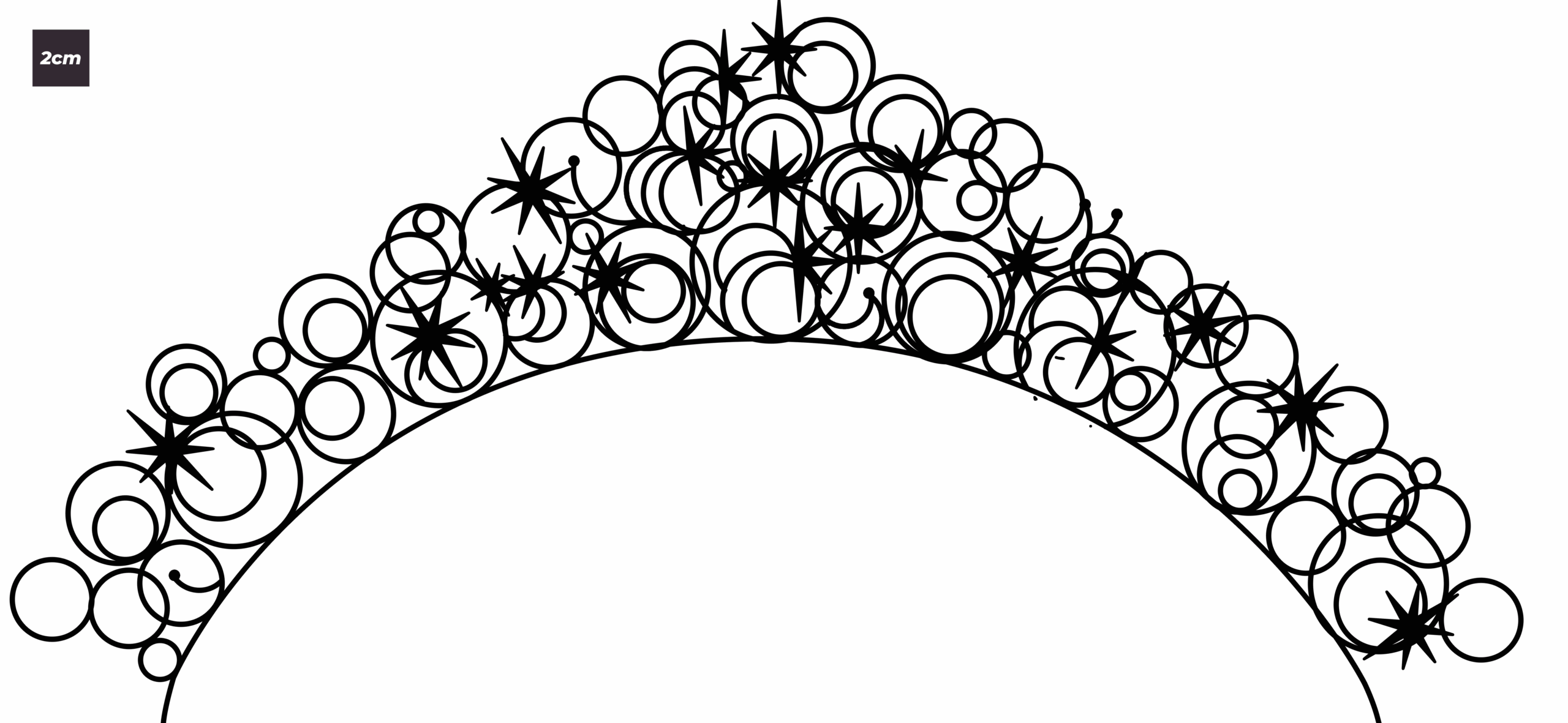 Glinda Crown Template