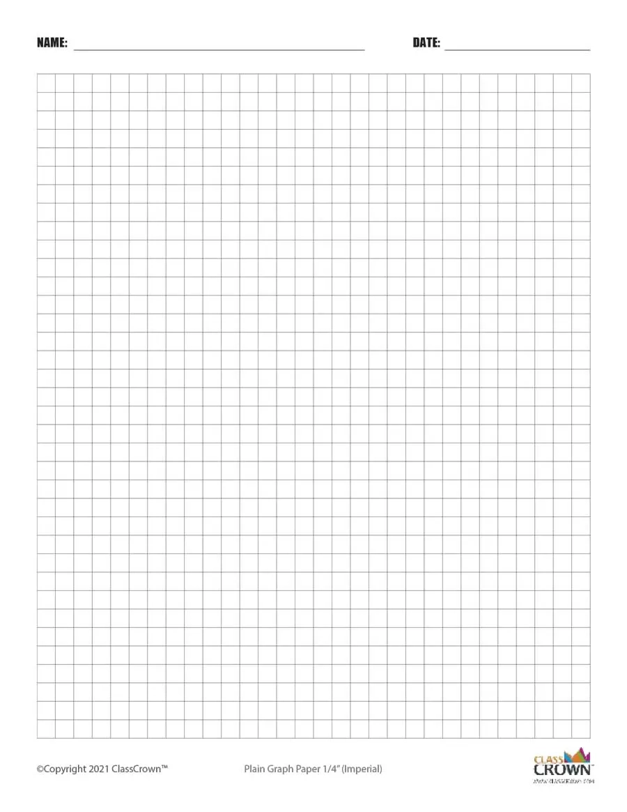 Calligraphy Grid Paper Printable