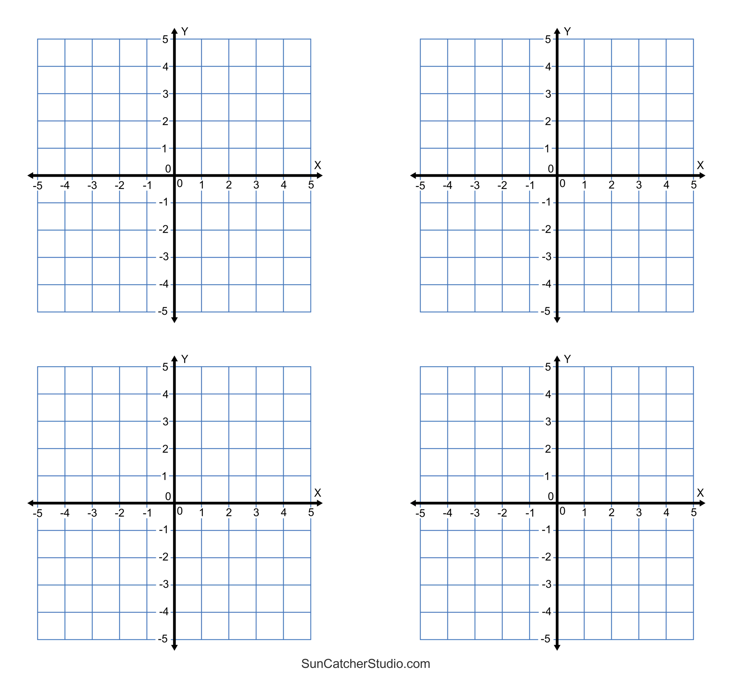 Numbered Graph Paper Printable Free