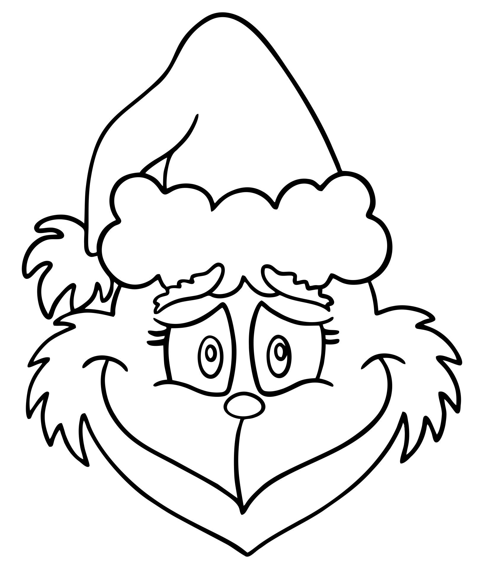 Grinch Pattern 10 Free PDF Printables Printablee Grinch 