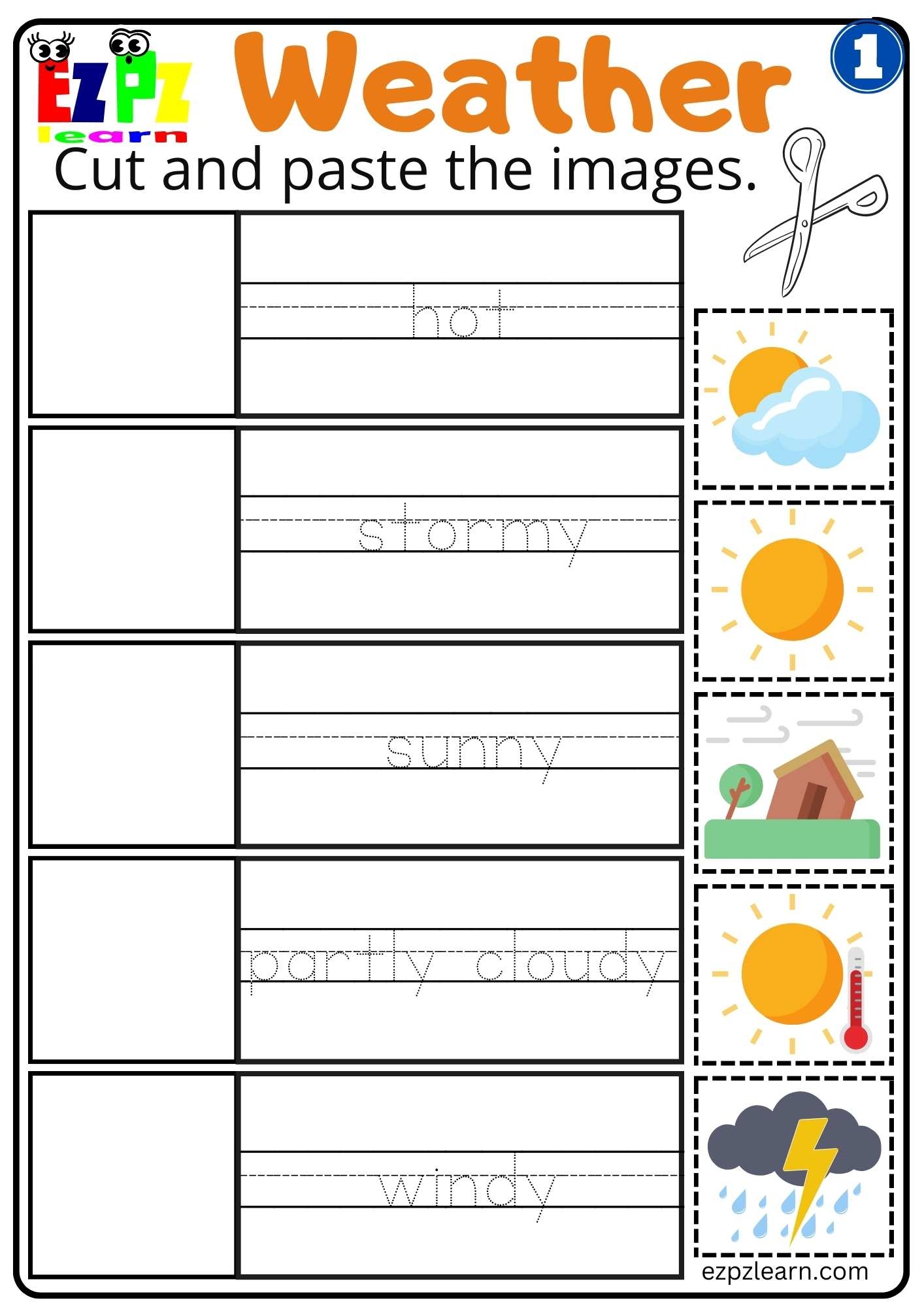 Weather Printables For Kids