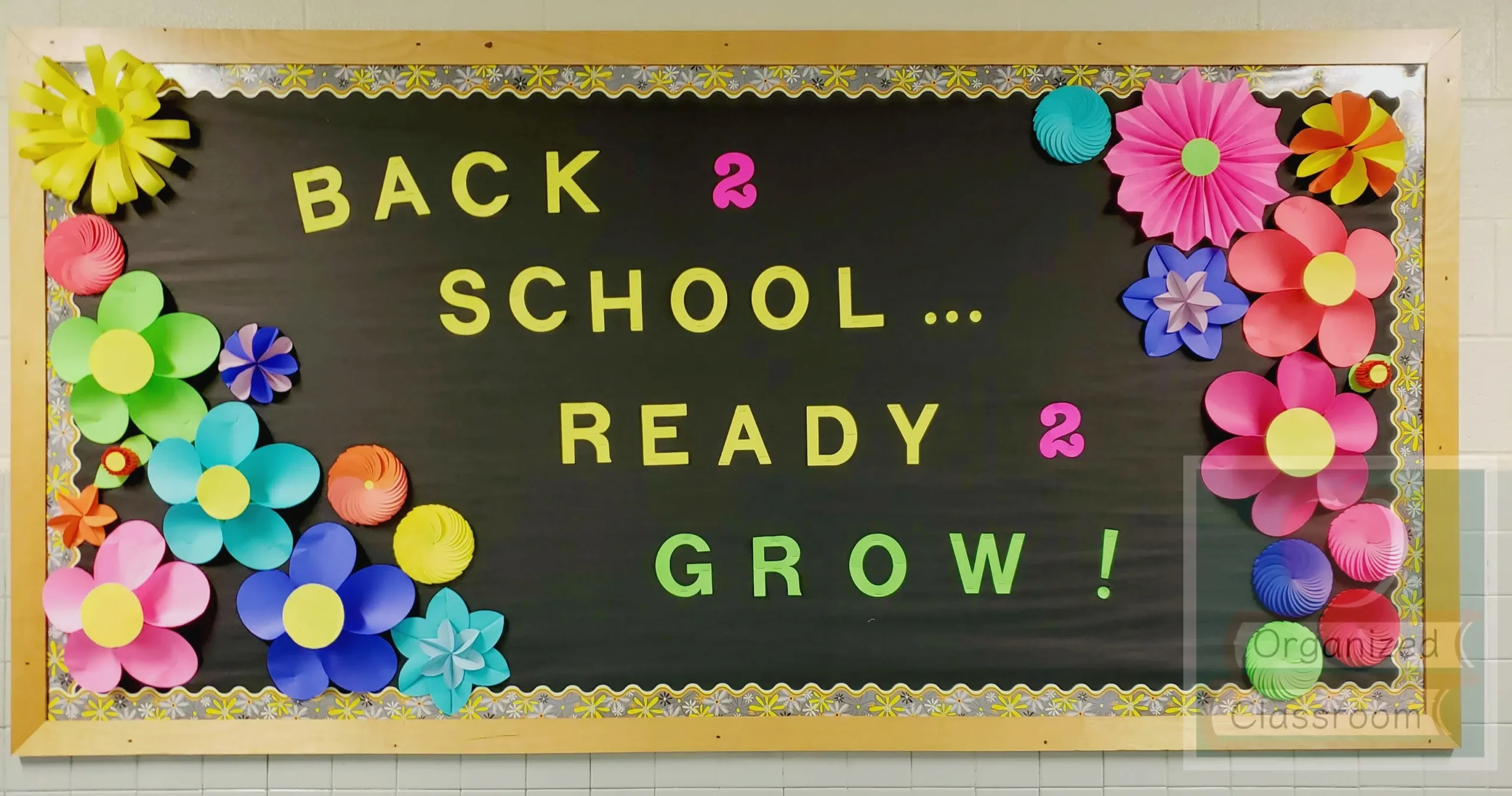 Growing In The Garden Bulletin Board School Bulletin Boards