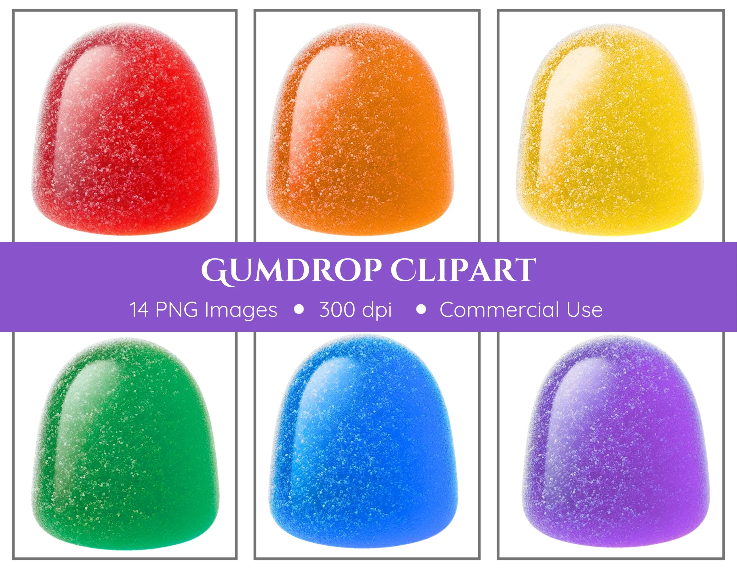 Gumdrops Template Etsy