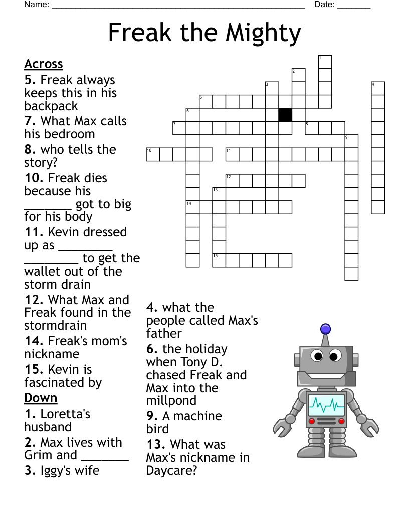Hocus Pocus Crossword WordMint
