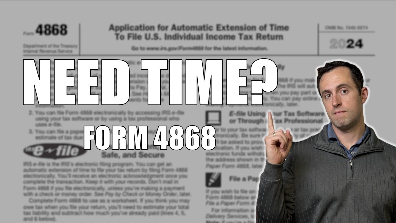Irs Extension 2026 Form 4868
