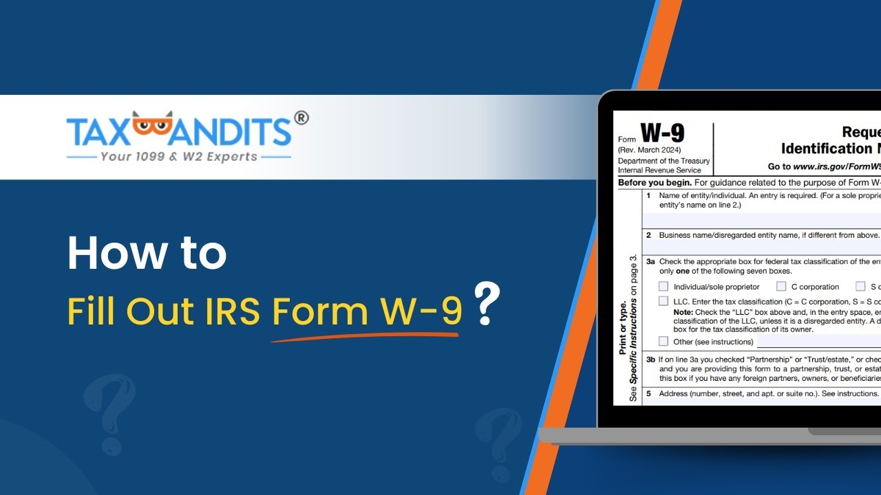 Irs Form 2026 W9
