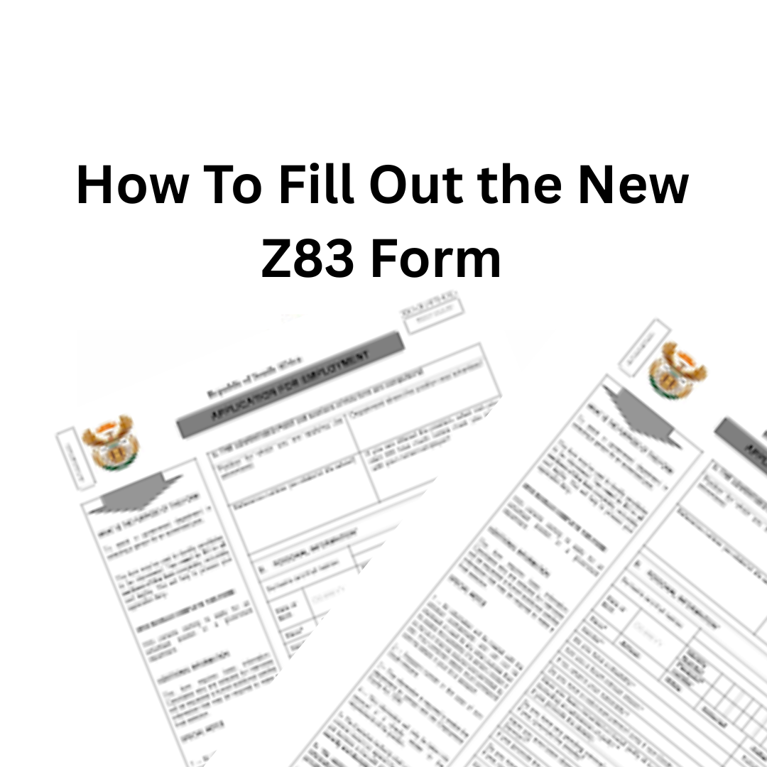 How To Fill Out The New Z83 Form HIRING FILE