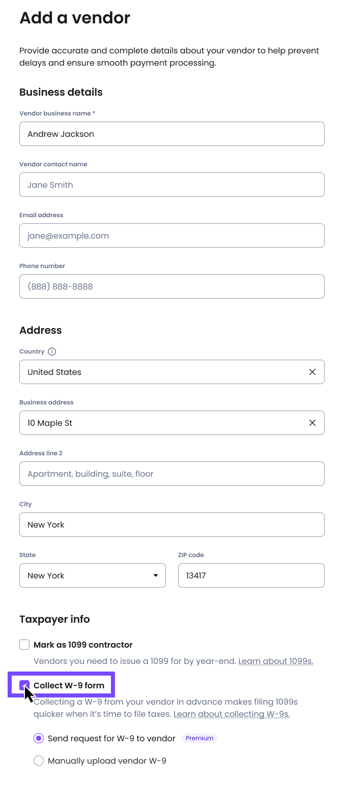 How To Request A W 9 Form From Your Vendor Melio
