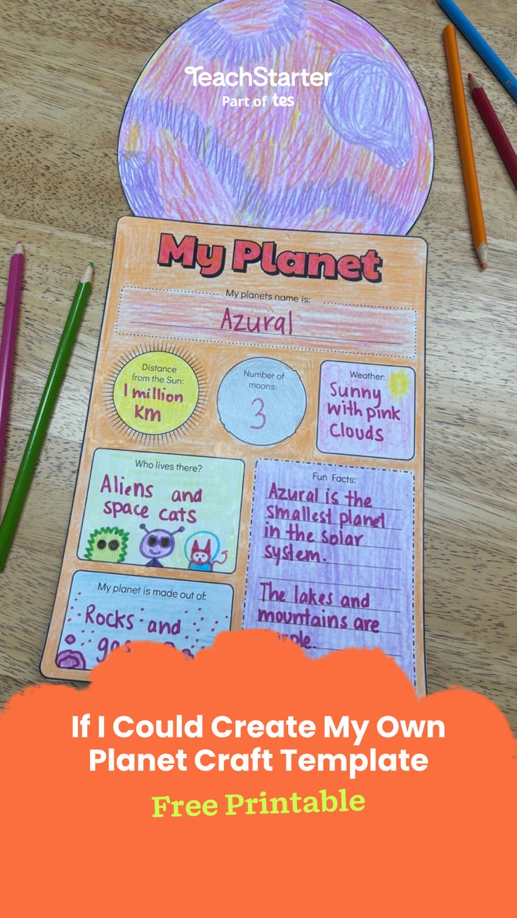 If I Could Create My Own Planet Craft Template