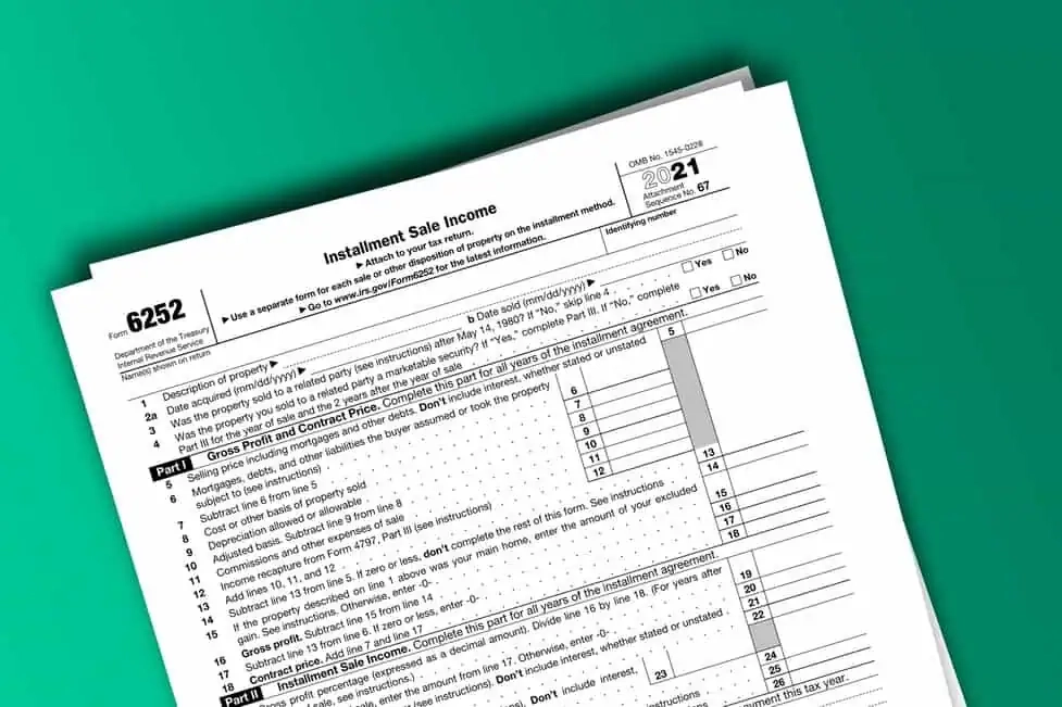 IRS Form 6252 A Comprehensive Guide Money Done Right