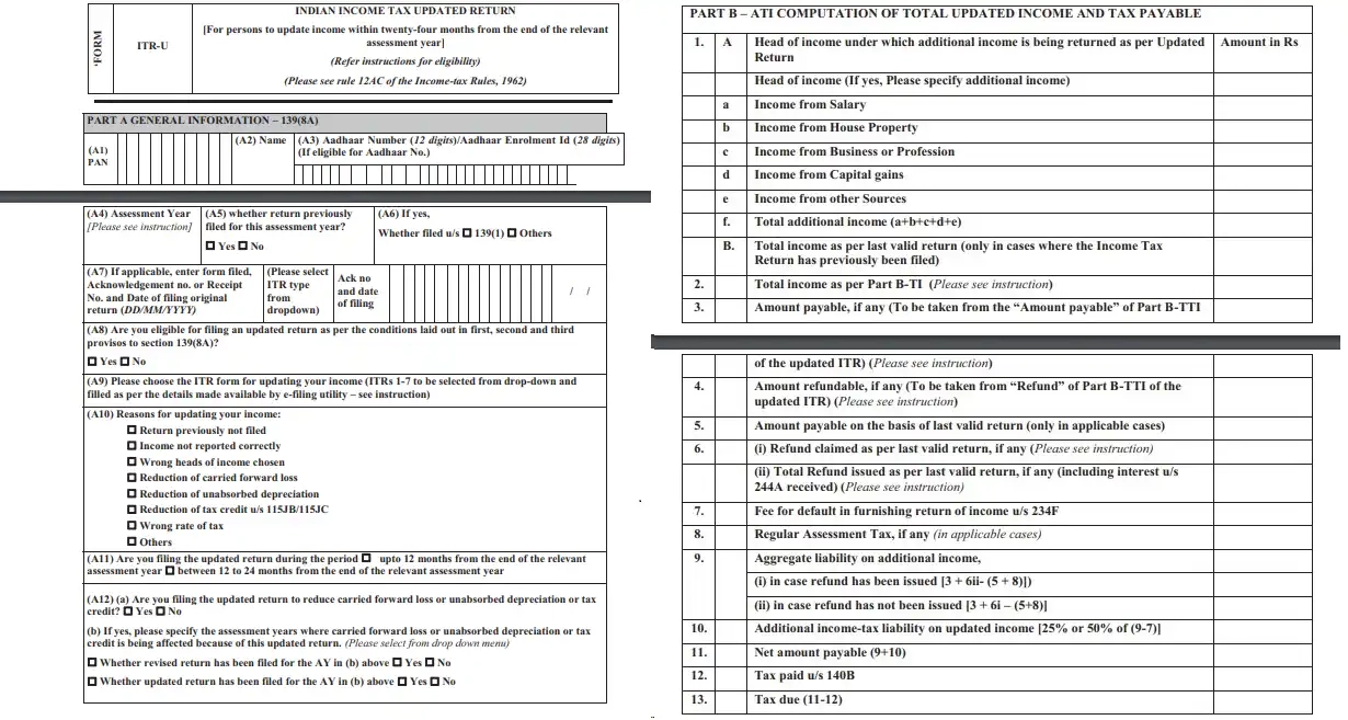 Income Tax Form 2026