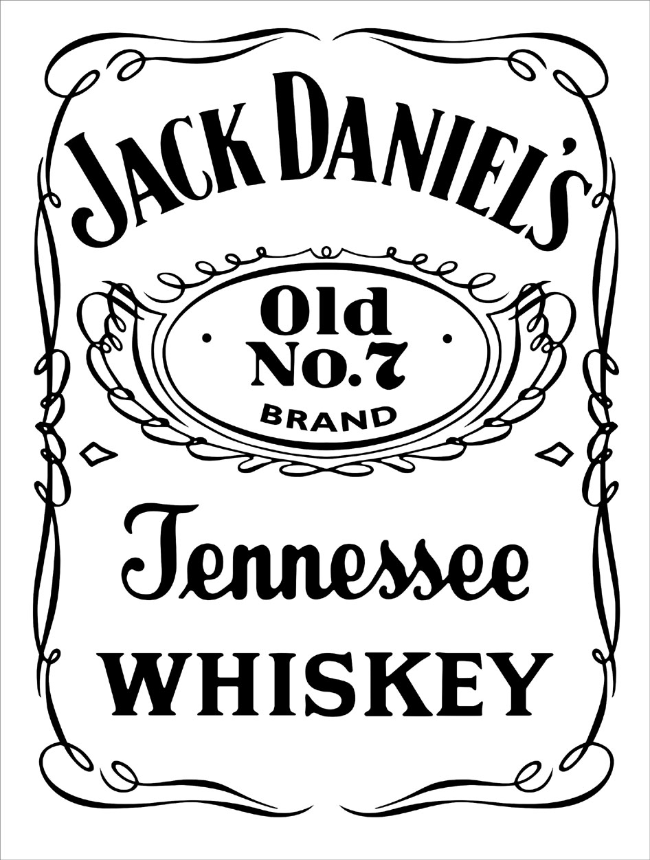 Jack Daniels Vector DXF Top DXF DOWNLOADS Files For Laser 