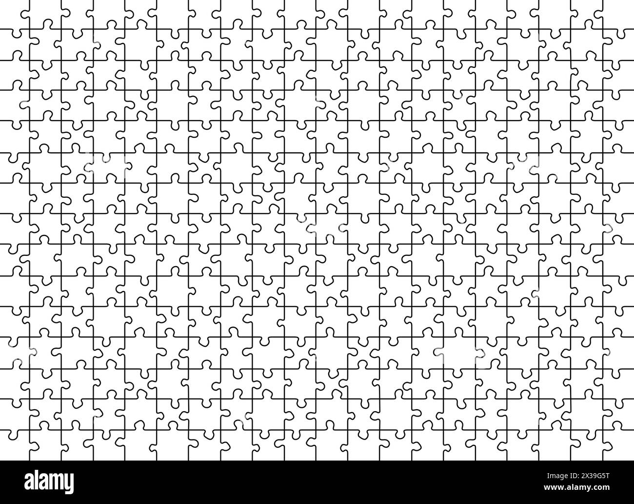 Jigsaw Puzzle Board Black And White Stock Photos amp Images Alamy