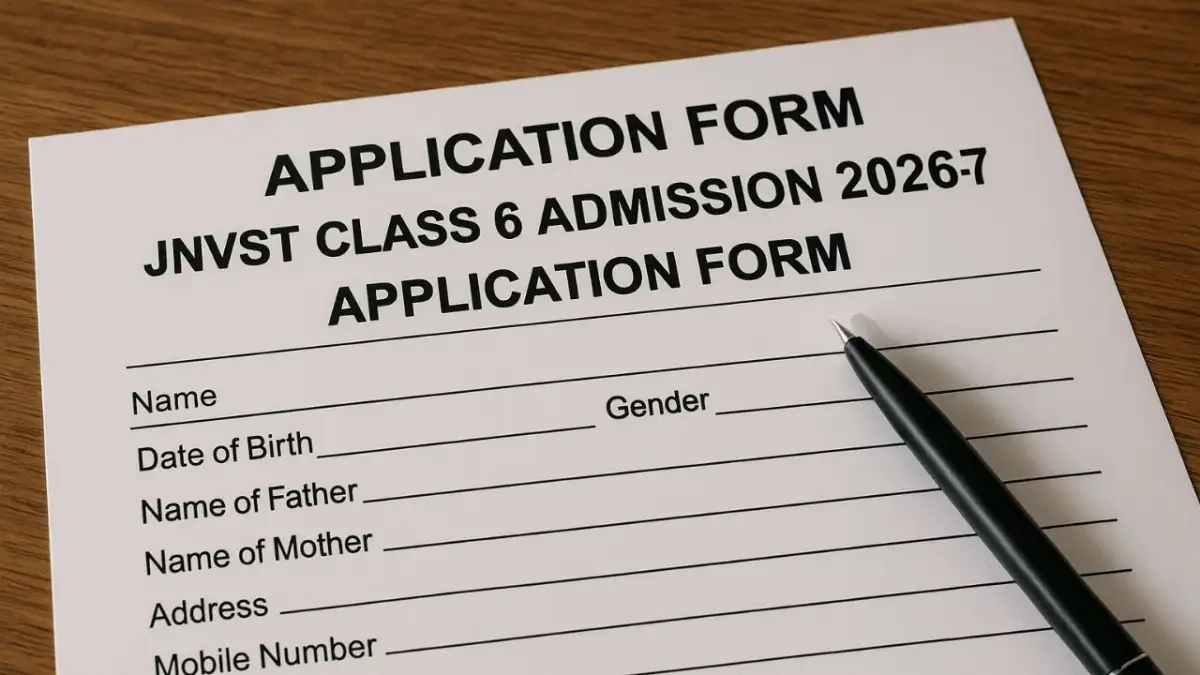 JNVST Class 6 Admission 2026 27 Registration Begins How To Apply 
