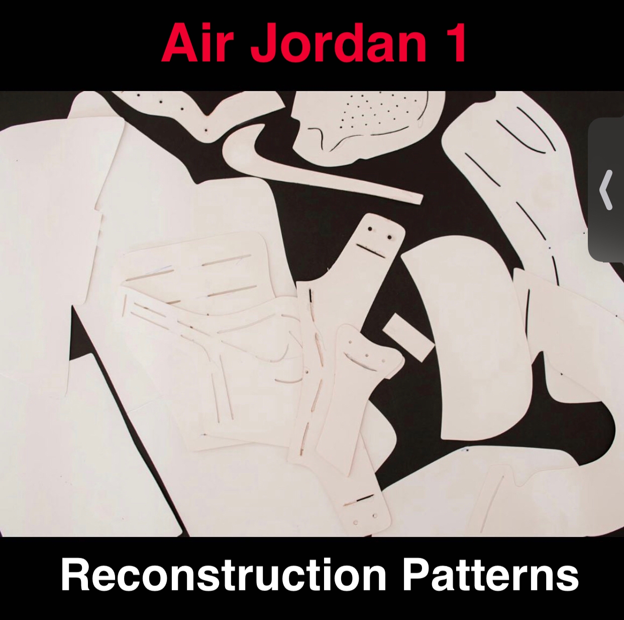 Printable Jordan 1 Template