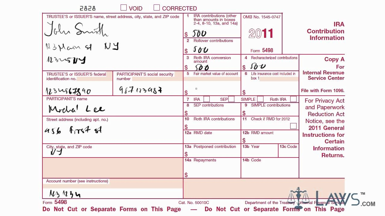 Irs Form 5498