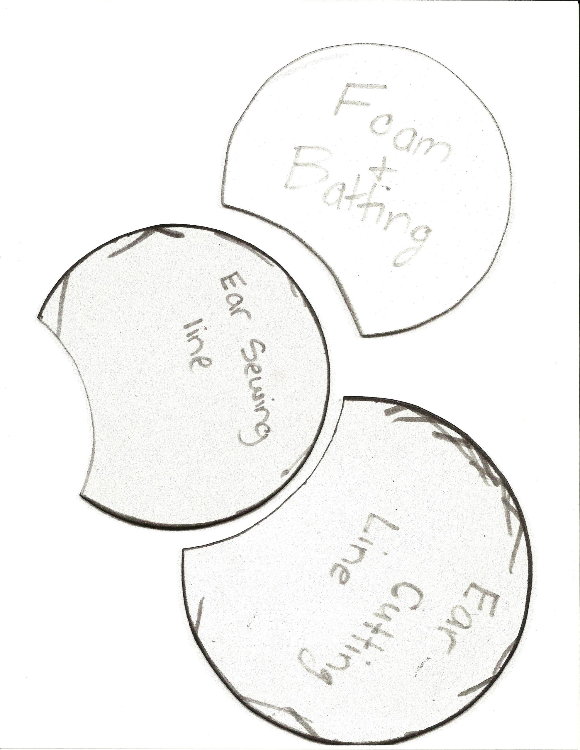 Printable Diy Disney Ears Template