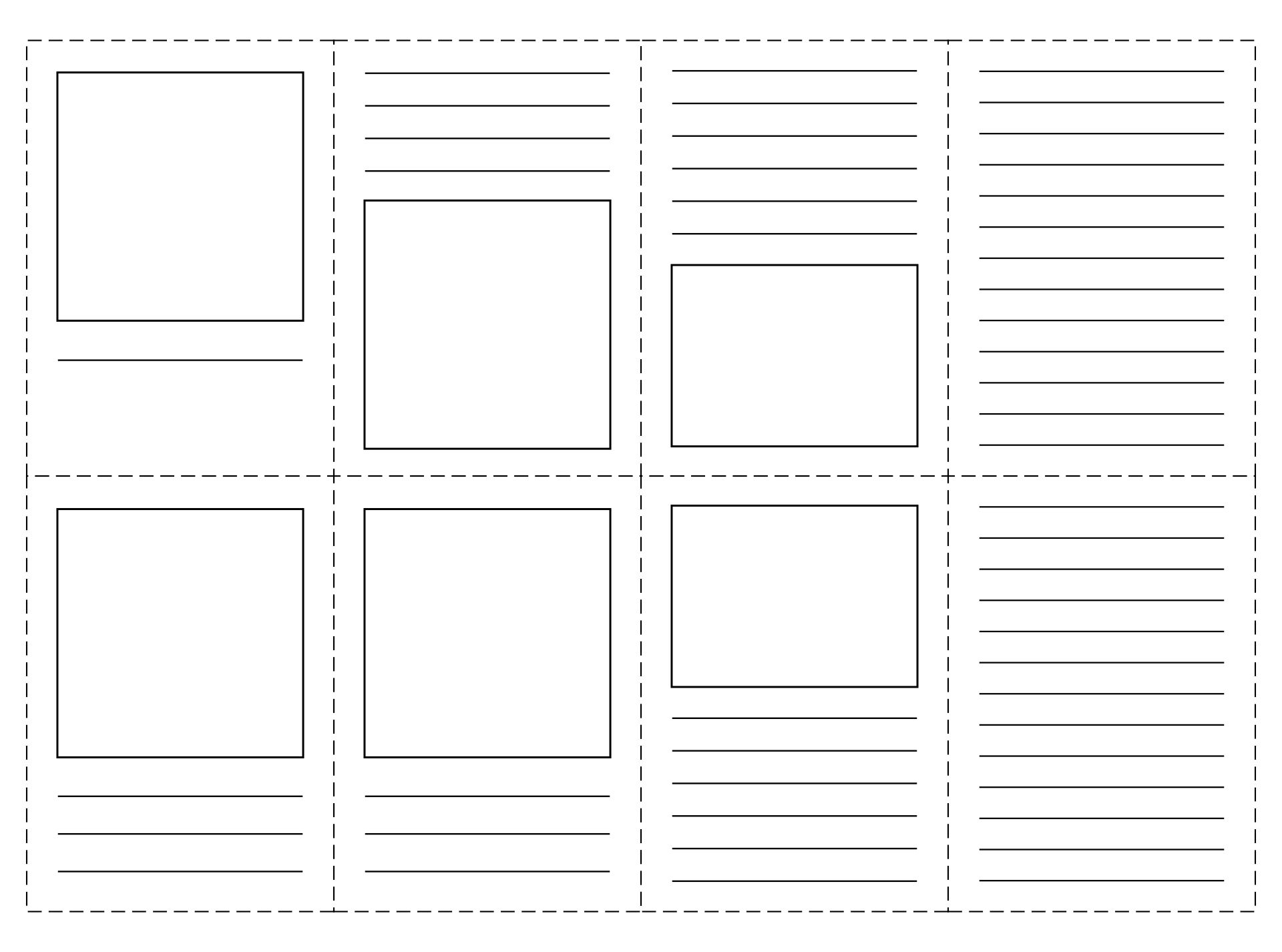Printable Blank Book Template