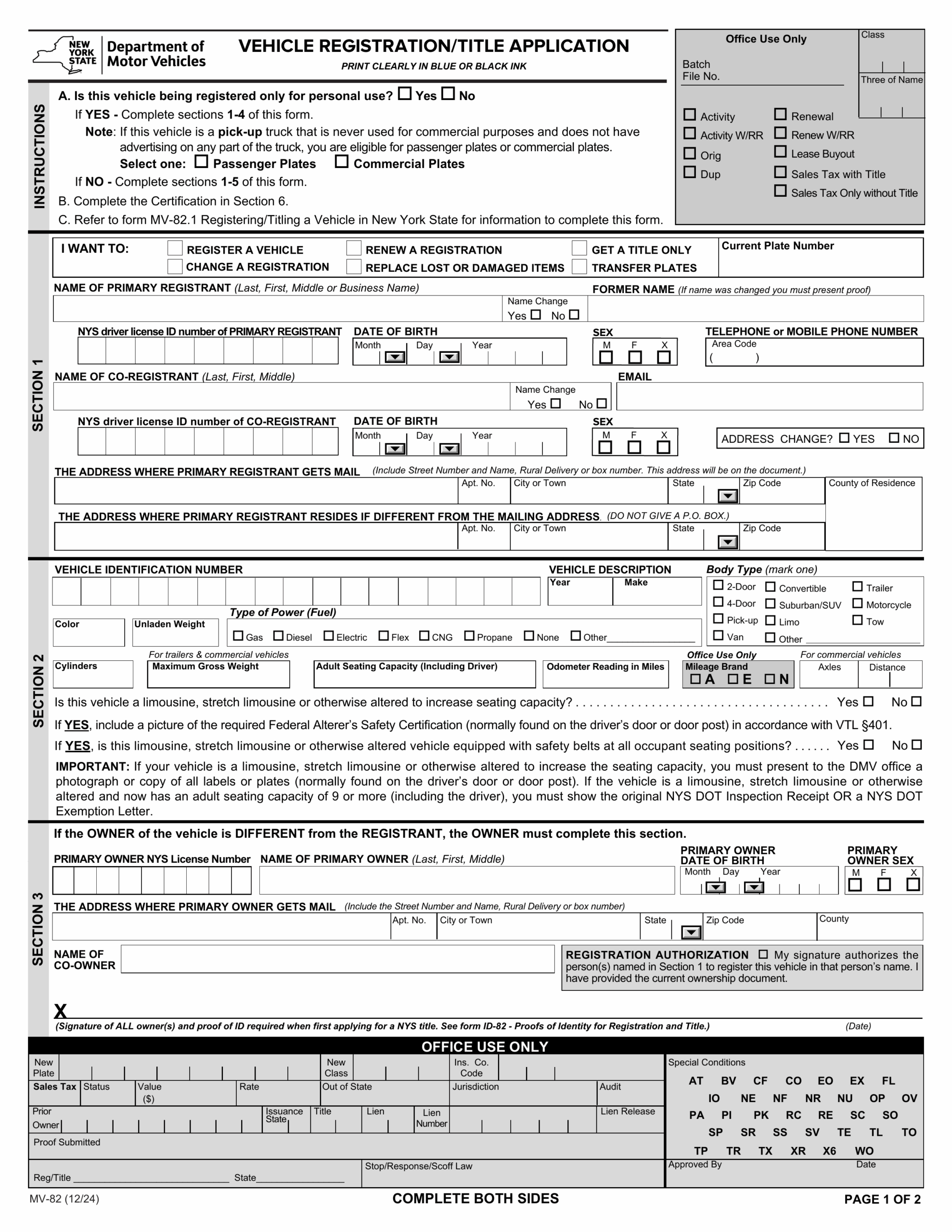 MV 82 Form 2024 2025 How To Fill And Edit Online PDF Guru