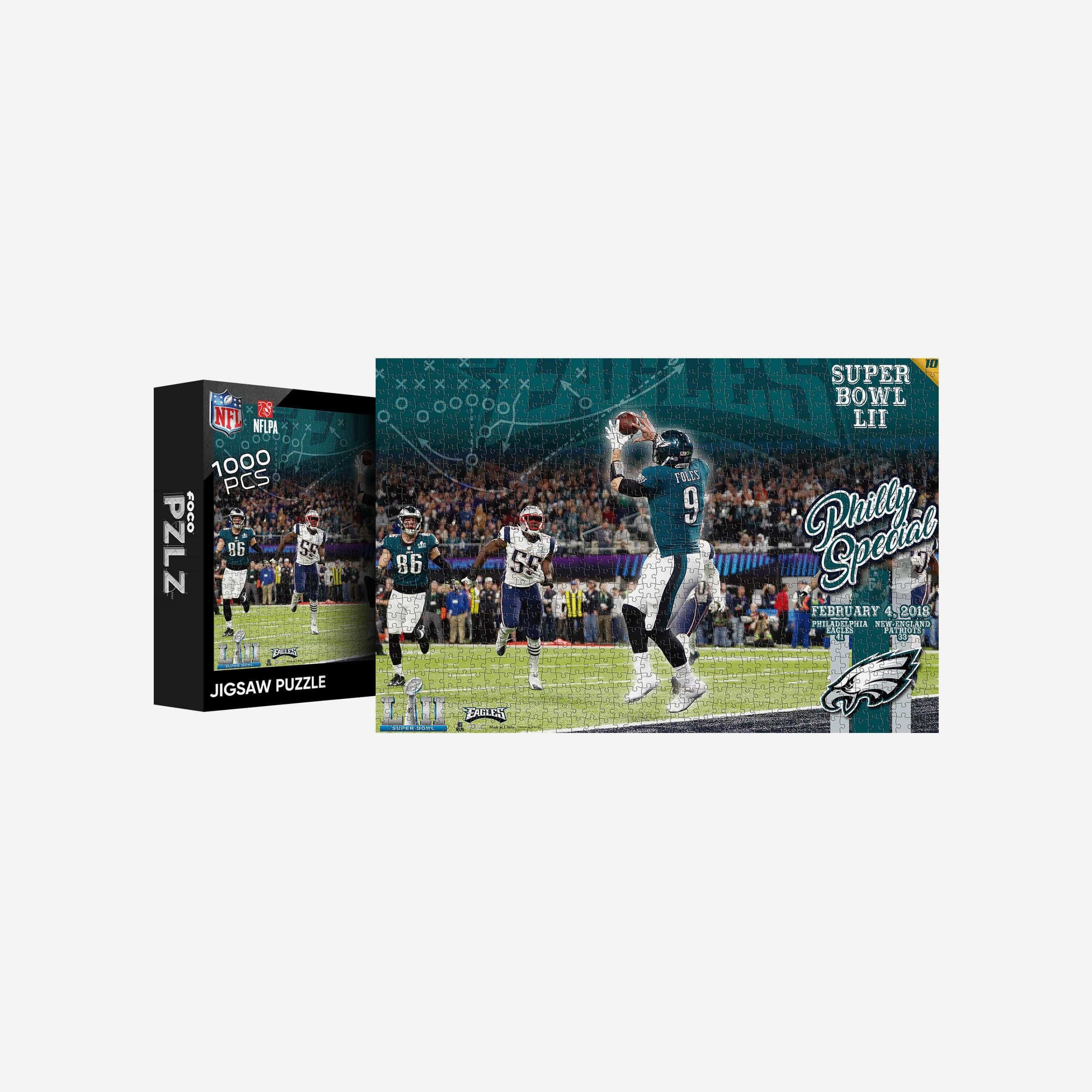 Nick Foles Philadelphia Eagles Philly Special 1000 Piece Jigsaw 