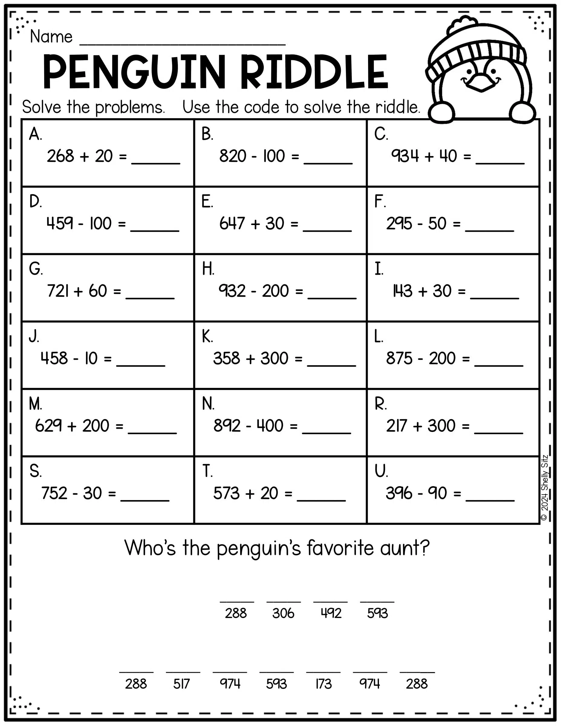 Printable Worksheets Free 2nd Grade