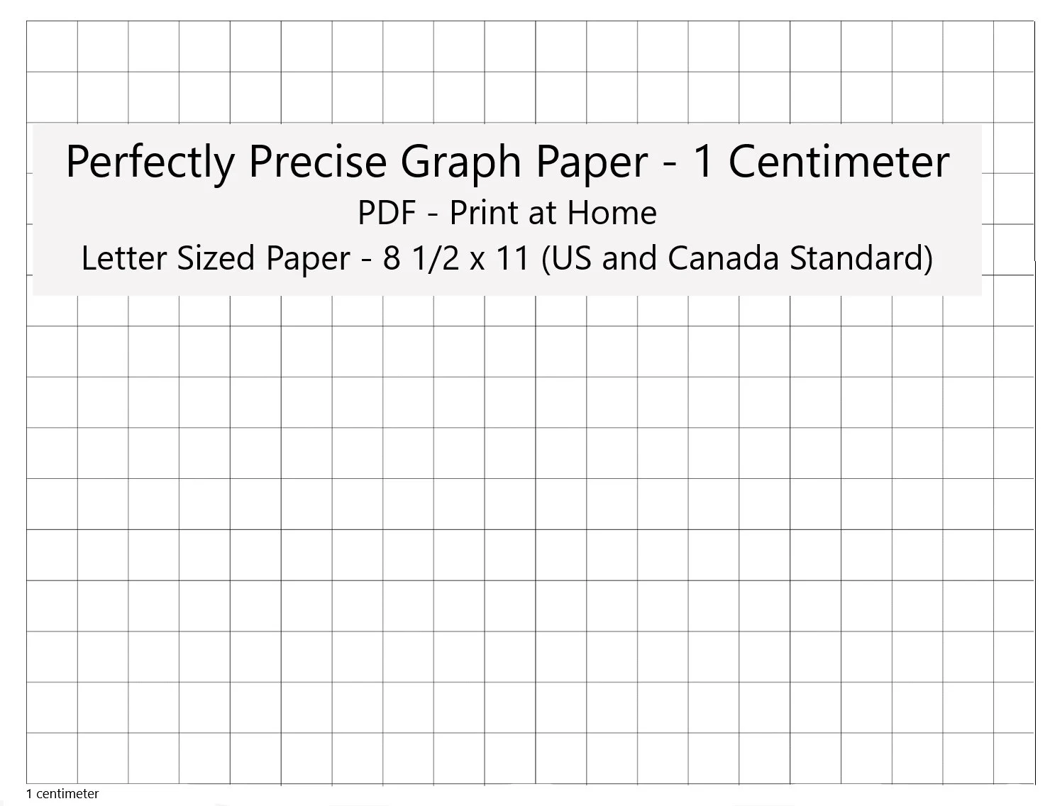 A3 1 Cm Grid Paper Printable