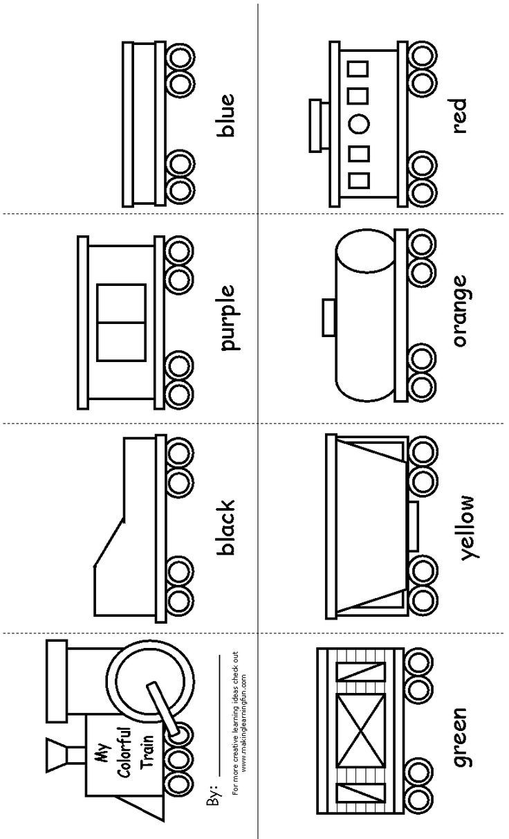 Pin By Michelle Ulatowski Marino On Preschool Time Train Crafts 