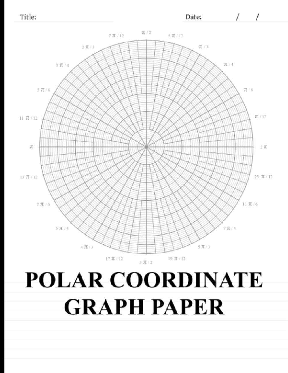 Polar Graph Paper Amazon