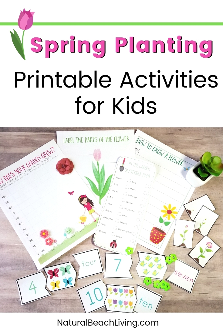 Preschool Garden Theme Printables