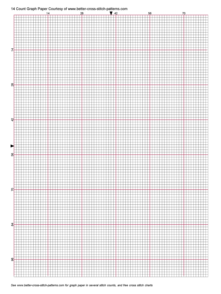 Printable Graph Paper 14 Squares Per Inch