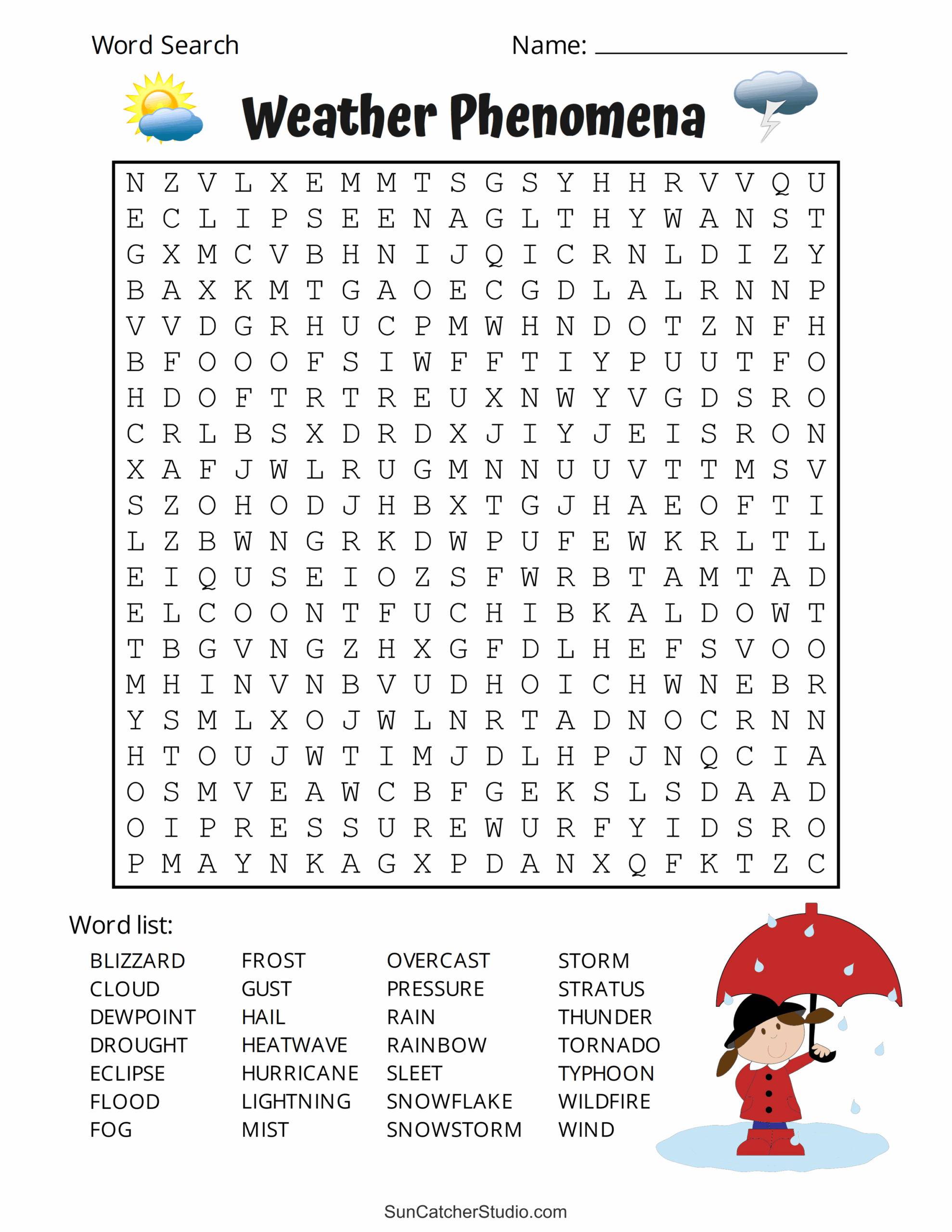 Difficult Word Search Puzzles Free Printable