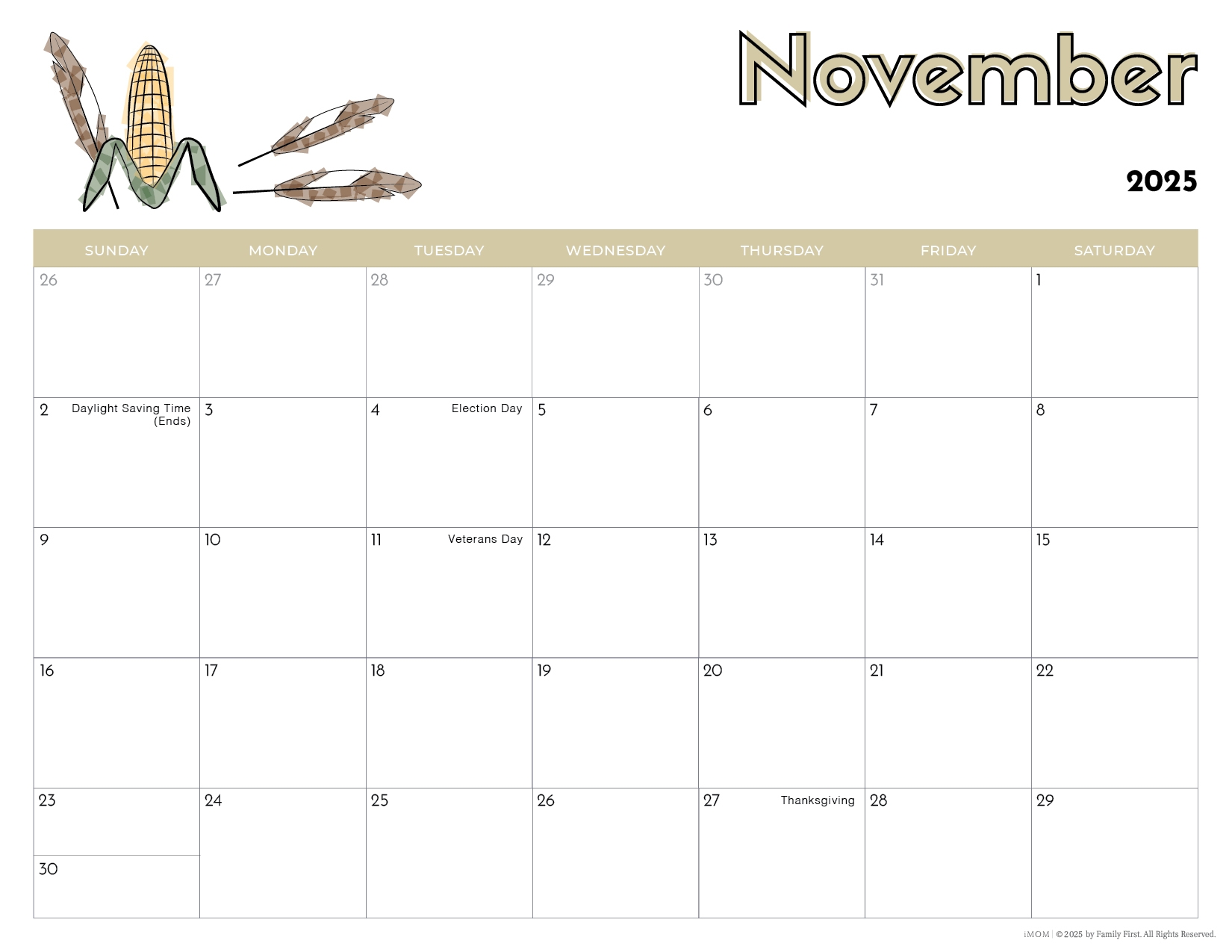 Printable Calendars For Kids2025 2026 Printable Calendars For Kids 