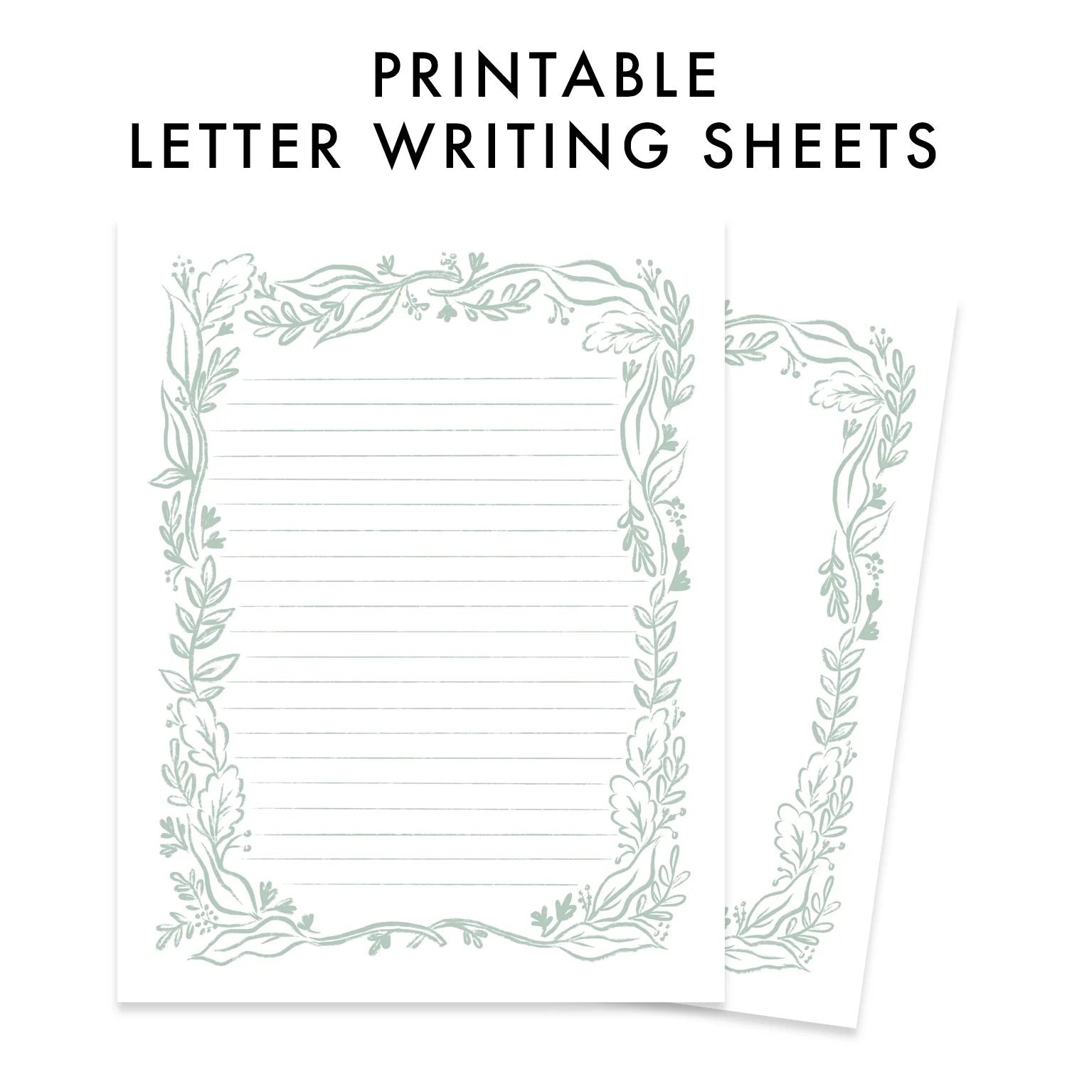 Printable Letter Writing Paper