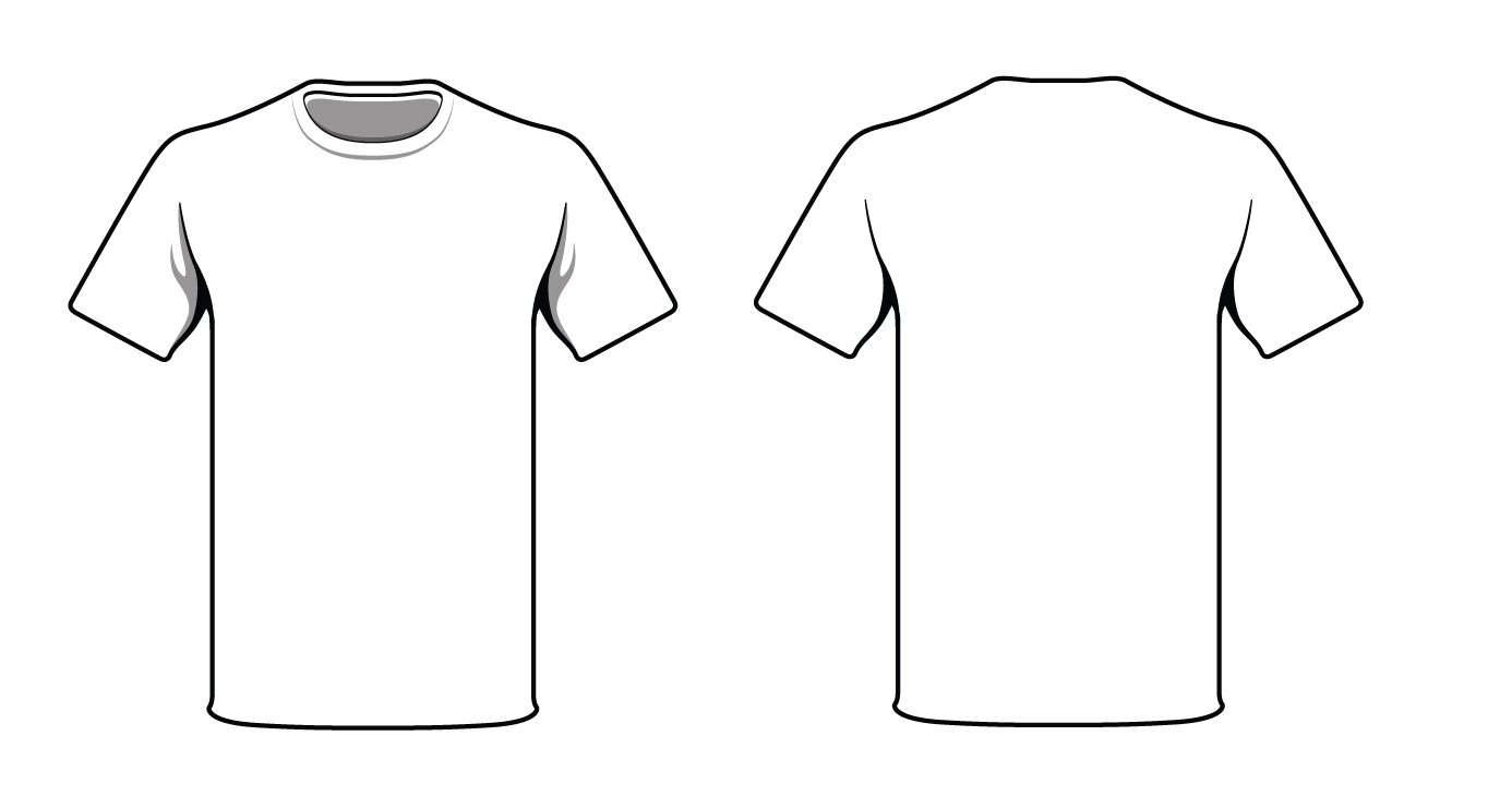 Printable Plain T Shirt Template T shirt Design Maker Online Free 