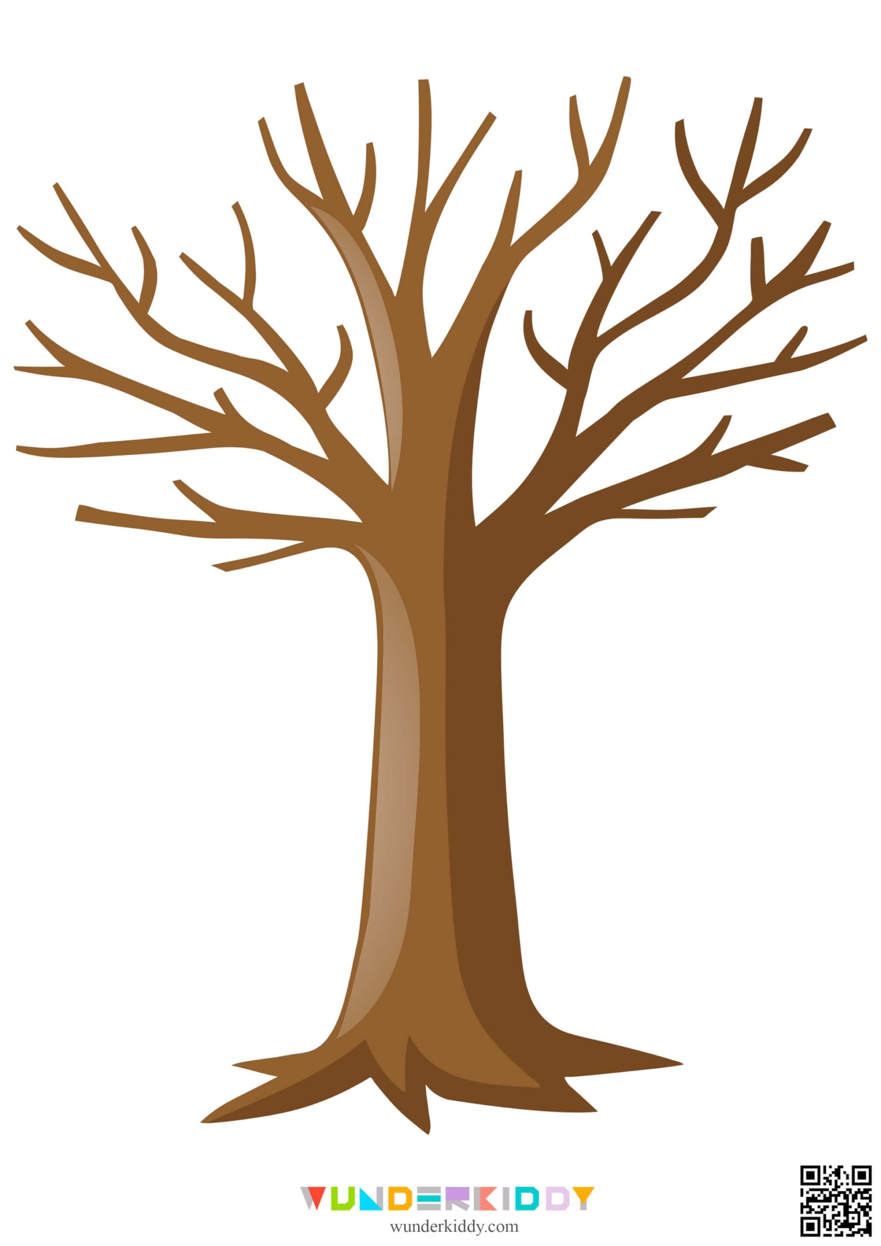 Blank Tree Template Printable