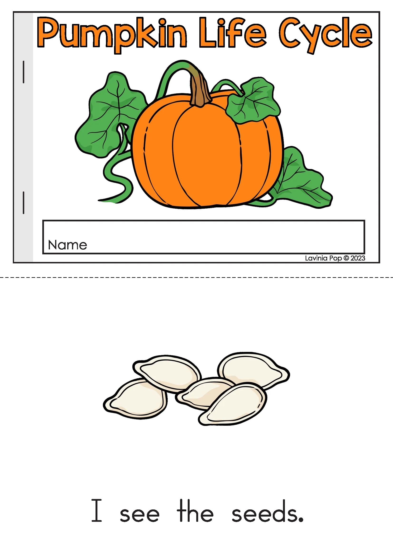 Pumpkins Preschool Worksheets And Activities No Prep