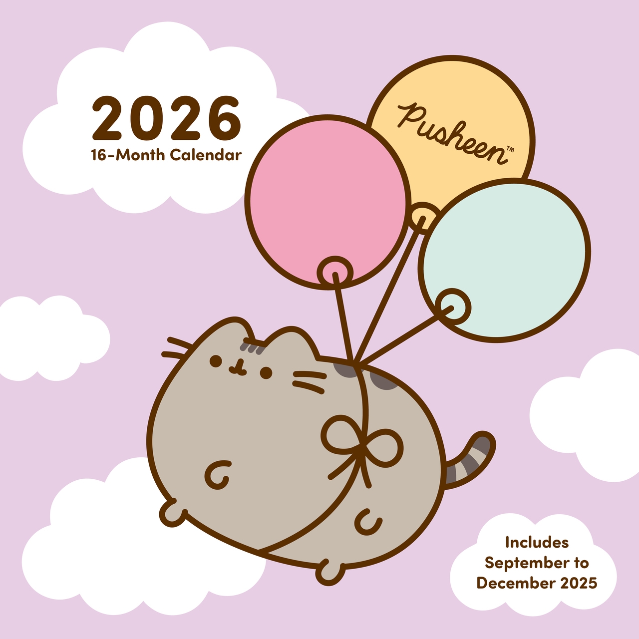 PUSHEEN 2026 Brosch renkalender Im Format 30 X 30 Geheftet 