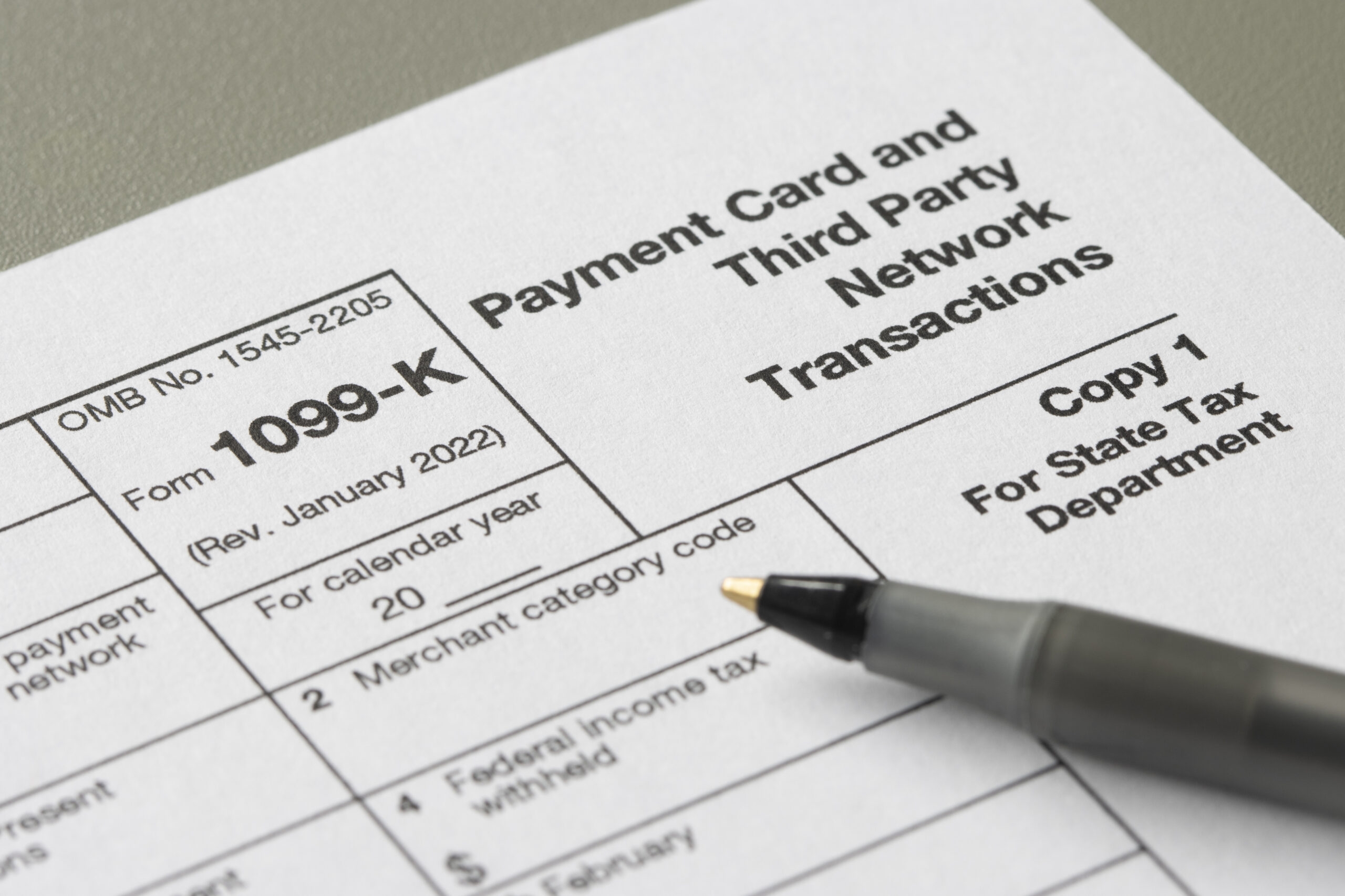 Recent IRS Update Postponement Of Form 1099 K Reporting Threshold 