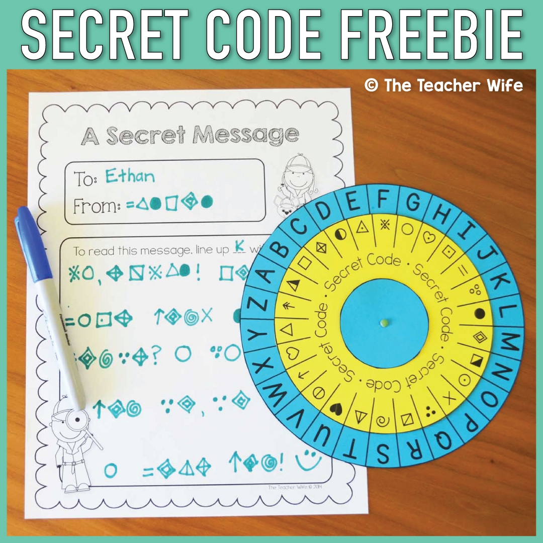 Free Printable Secret Message Worksheets