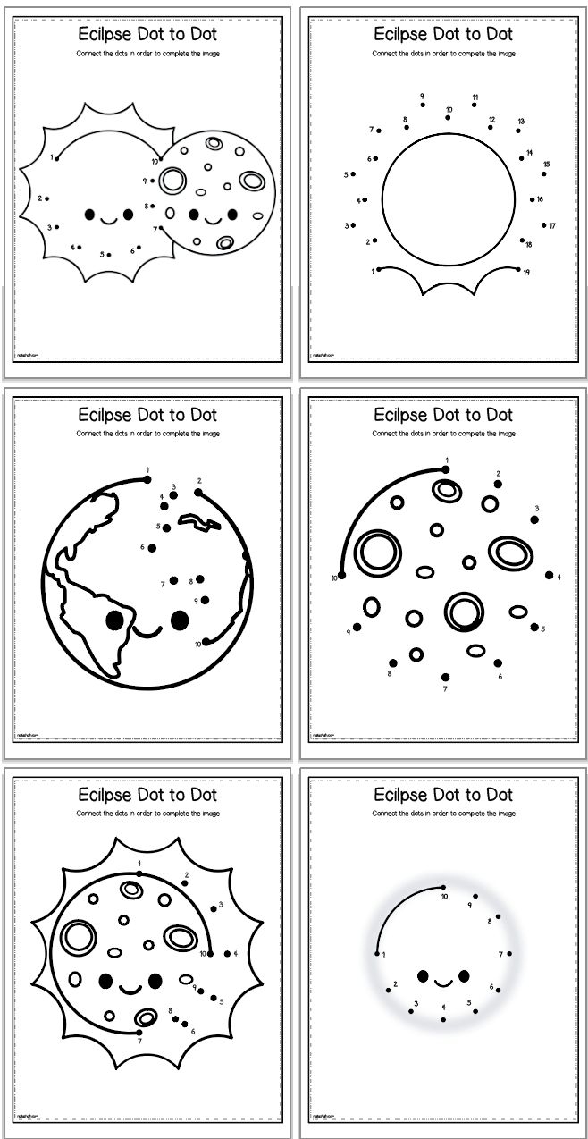 Printable Solar Eclipse Worksheet